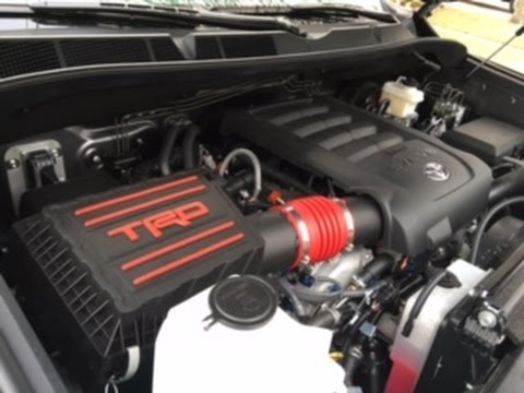 2016 Toyota Tundra TRD Pro TRD Intake cold start sound + Air filter