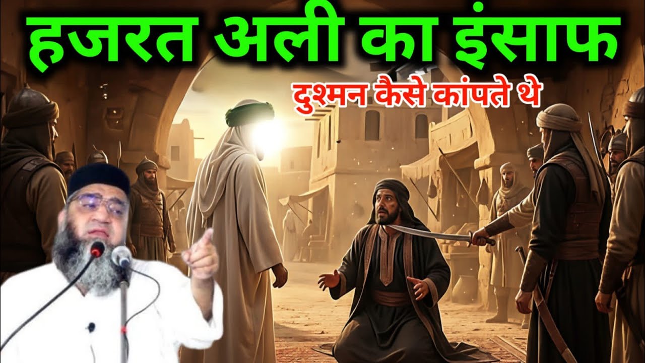 Hazrat Ali Ka Insaaf Dushman Kaise Kapte The Hazrat Ali ka Bayan 