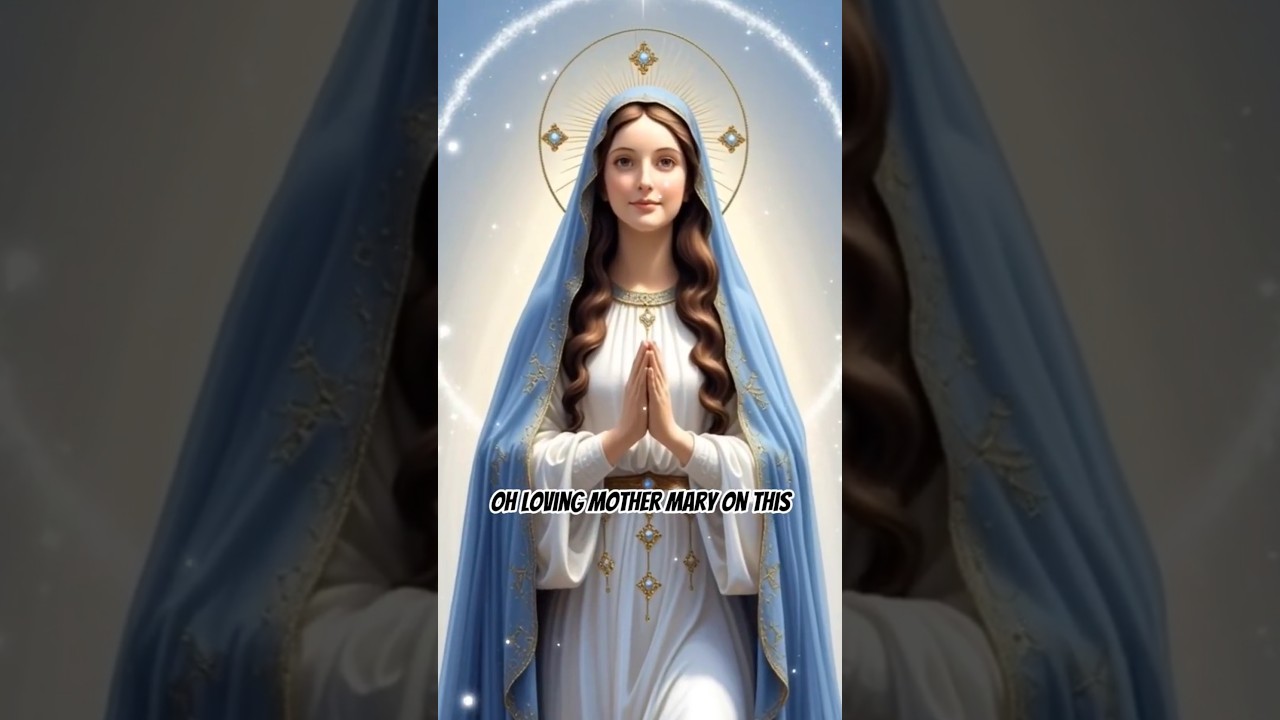 Christmas Morning Prayer to Mother Mary | Bless Our Day with Peace & Hope 