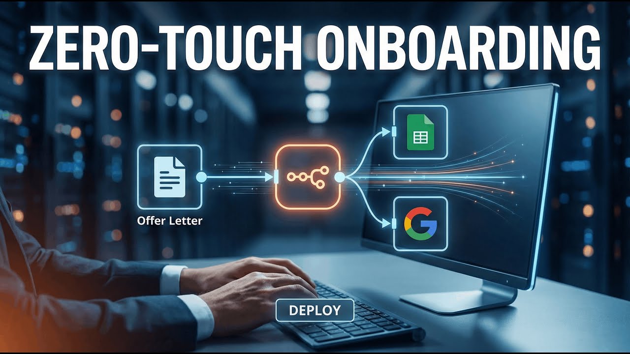 n8n workflow for automated employee onboarding