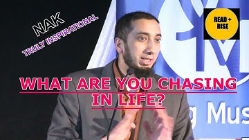 INSPIRATION! - "8 LEVELS OF PERSONALITY - WHICH ARE YOU?" - NOUMAN ALI KHAN - #LectureSeries #1
