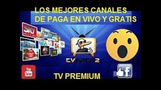 TVPATO 2  PREMIUM PARA ANDROID//CANALES DE PAGA Y SERIES GRATIS screenshot 2