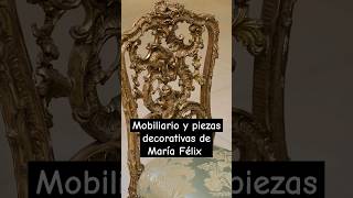 #mariafelix sus muebles y otras piezas con un significado especial para ella