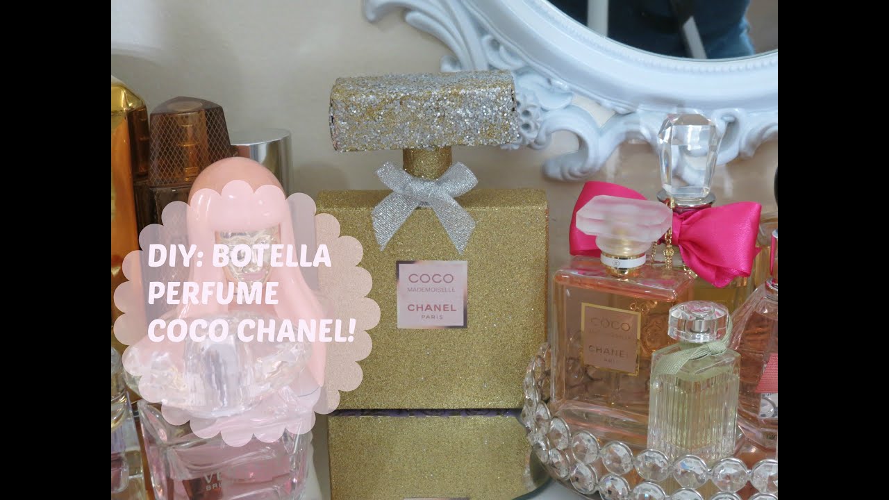 Botella de perfume chanel  Diy home crafts, Decor crafts, Chanel