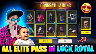 Gifting To AAWARI All Elite Pass From Luck Royel 😱 || Free Fire