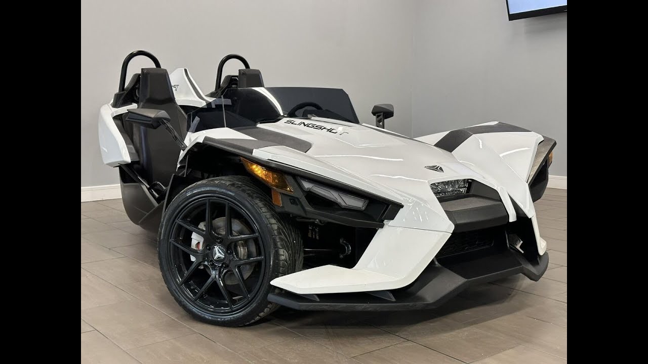 2021 Polaris Slingshot S White Lightning AUTODRIVE 178 Horsepower 2.0L