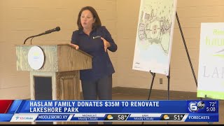 Haslam Family donates $35 million to renovate Lakeshore Park
