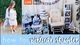 How to Throw a Virtual Baby Shower