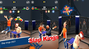 Slap Kings Gameplay Walkthrough  Part 1| level 1-4 | IOS, Android |2021 | Zee Games