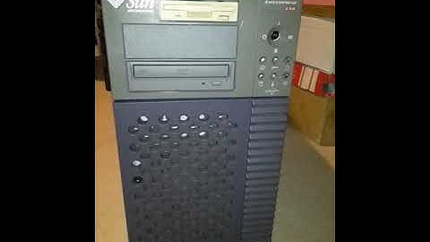 Sun Enterprise 250 server partial teardown + upgrade tutorial