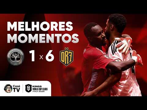 MELHORES MOMENTOS: LOS TRONCOS 1 X 6 DR7 | COPA DO MUNDO DE CLUBES KINGS LEAGUE | 1ª RODADA