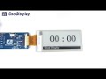 2.13 inch E-ink Display 250x122 partial refersh 4 Gray Level E-ink Screen, GDEQ0213B74