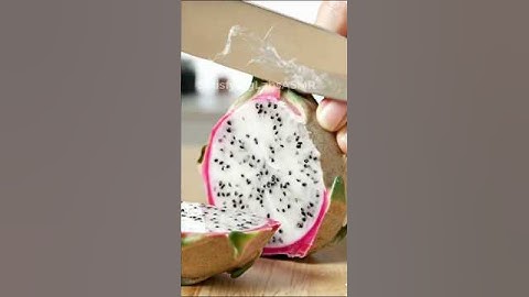 Cutting Stone Fruit Dragonfruit 🍉 Ultra Realistic ASMR | Satisfying Slice in 4K #fruitcutting #asmr