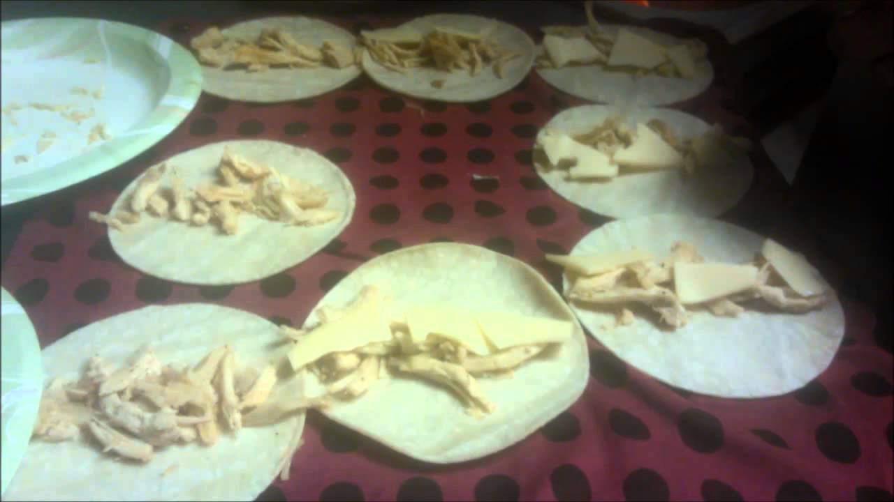 How To Make Flautas Sra. Early Project YouTube