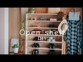 【木材とビス】2つの材料と、2時間で出来る簡単オープン棚 / Open Shelf DIY