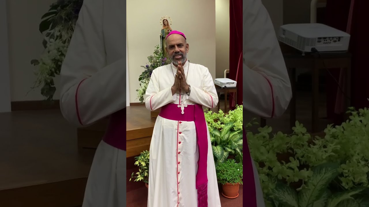 Bishop Rayappan Offers a Blessing for the US