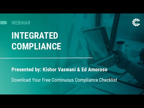 Webinar: Integrated Compliance | ControlCase - YouTube