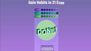 HabitCard - Habit Tracker & 21 Days Challenges screenshot 5