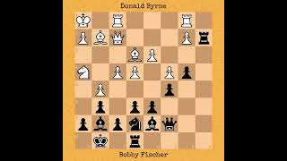 Donald Byrne vs Bobby Fischer | US Championship, 1963/64 #chess #chessgame