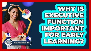 Why Is Executive Function Important For Early Learning?