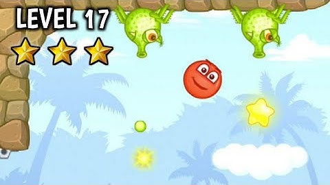 Red Ball 5 Level 17 Walkthrough / Playthrough Video | Hidden Treasure Chest Explored.