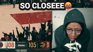 HAWKS FAN HAS CONCERNING CRASHOUT AFTER REACTING TO THE END OF THE GAME vs Knicks Full Highlights