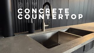 Pour Your Own Concrete Countertop!