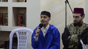 قراءة آيات من الذكر الحكيم للطالب زكريا الزيرك في معهد الفاتح للعلوم الشرعية والعربية 1440
