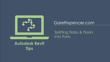 Autodesk Revit Tips - Splitting Slabs & Floors into Parts
