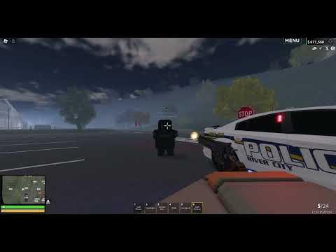 RCPD SWAT Shield VS Colt Python Revolver | Roblox: ERLC - YouTube