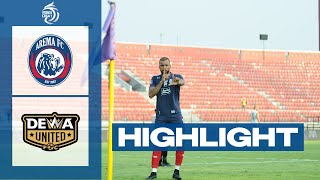 Highlight | Arema FC VS Dewa United FC | Pekan 18