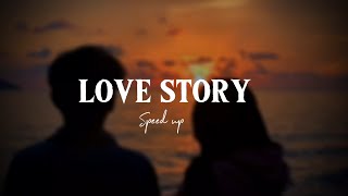 Indila - Love story ( speedup + lyrics) ✨🎧