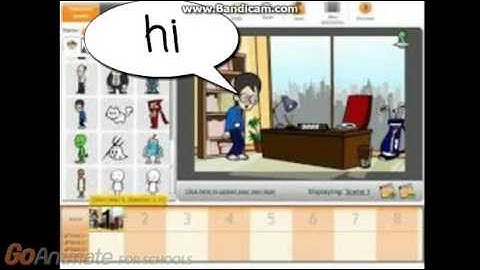 Goanimate for schools demo 2008