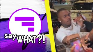 DaBaby Try’s To Kiss Fan And Gets Curved