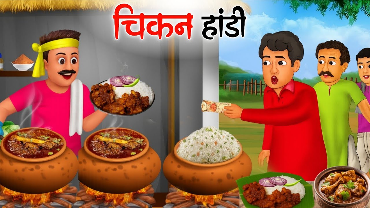 चिकन हांडी का राज | chicken handi ka raj | hindi story | hindi kahaniyan |hindi moral stories |