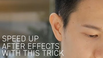 How To Speed Up After Effects When Working With 4k Footage And Stills