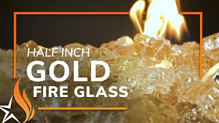 1/2' Gold Reflective Broken Fire Glass | Starfire Designs by Starfire Direct 311 views 1 year ago 56 seconds