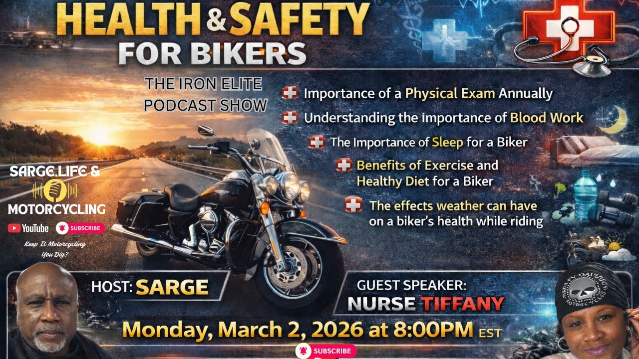 Rider Health & Performance Series w/ Nurse Nichols the Biker.# ...