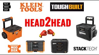 🥊 Head2Head TOUGHBUILT vs KLEIN ToughBuilt StackTech Klein ModBox