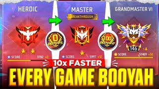 How To Booyah in Every Match ☠️Solo Rank Push Tips And Trick ✅#gwtarun