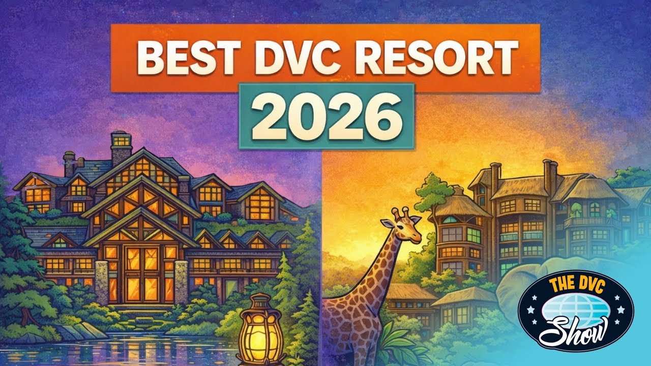 Top 5 Best DVC Resorts of 2026! - Fan Votes and Team Rankings 🏆