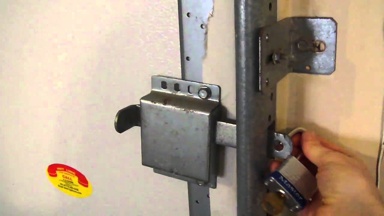 lock garage from inside using side latch.MP4 - MaxresDefault