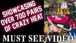 Showing off my entire sneaker collection!  Is it worth a MILLION?? *All sorts of CRAZY HEAT