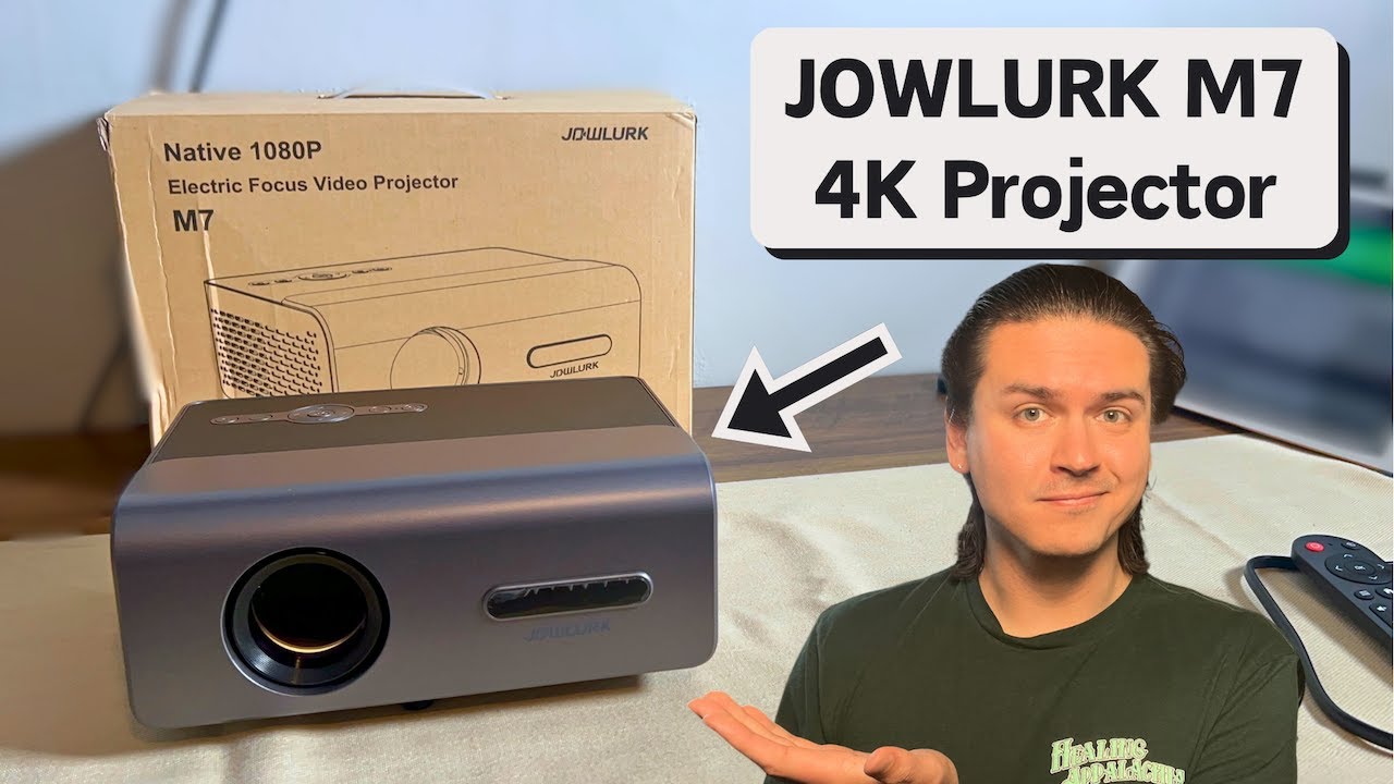 Is This 4K Home Projector by JOWLURK Worth It? - YouTube