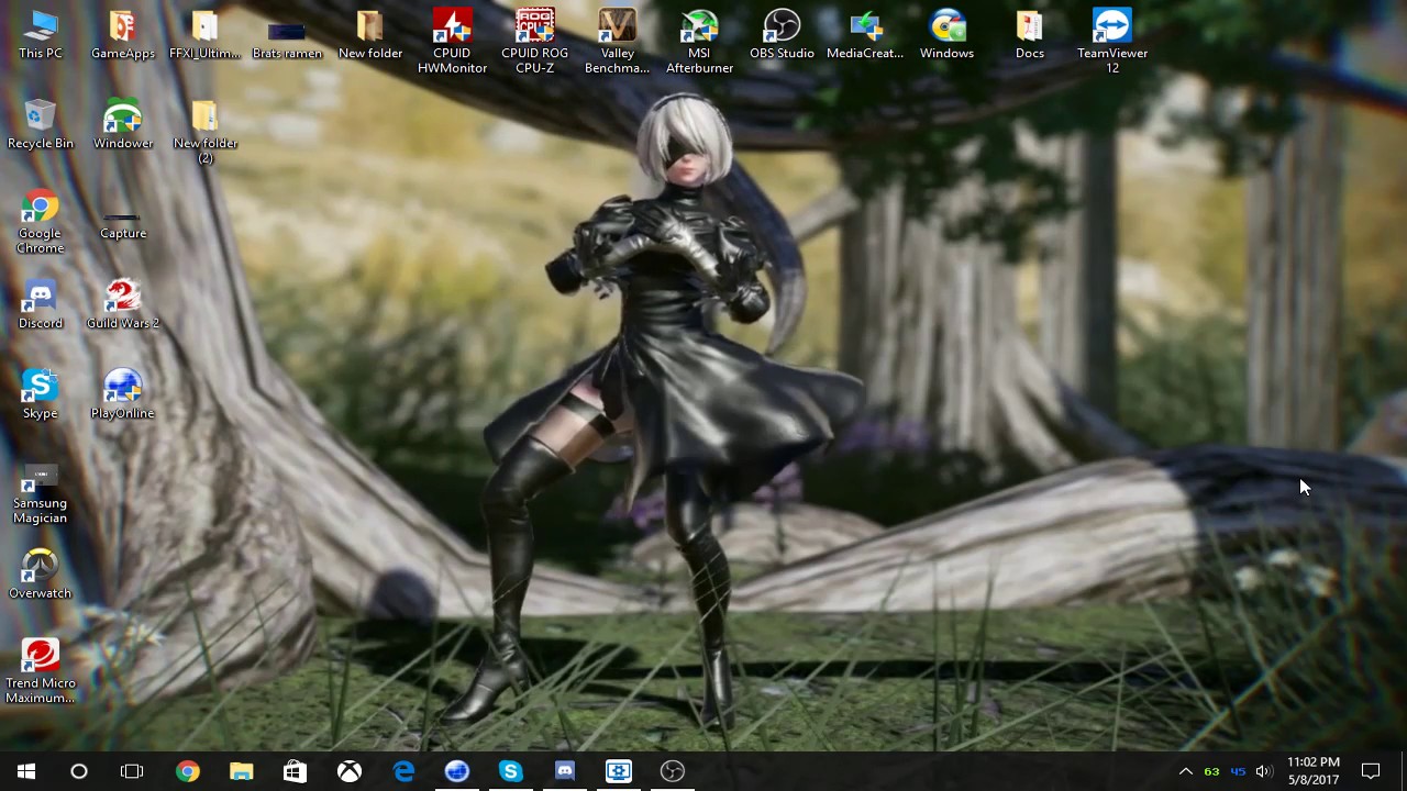 Wallpaper Engine Nier Automata 2b Dancing Youtube