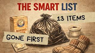 Famous 13 Items Gone From Stores in the First  Hours of Collapse | Prepping 2026 Net Worth