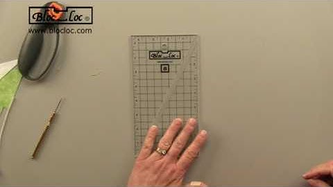 Bloc Loc Half Rectangle Triangle Ruler How To Video