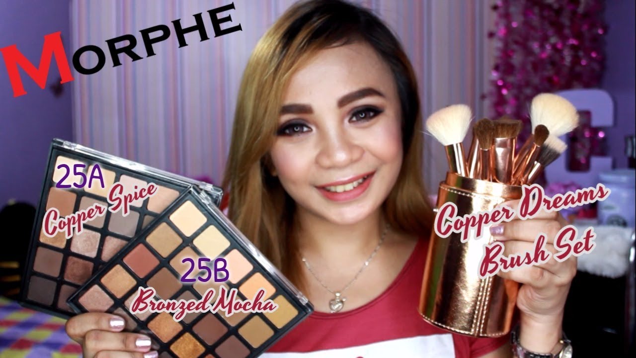 Review + Demo: Morphe 25A/25B & Copper Dreams Brush Set | Cheska Aguiluz