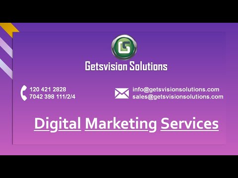 Best Digital Marketing Services Digital Marketing Agency Noida Delhi India - video from Getsvision Solutions