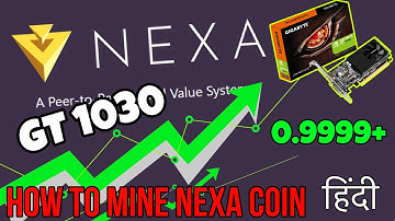 Mine Nexa Coin on GT 1030📈 | The Most Profitable Coin💸